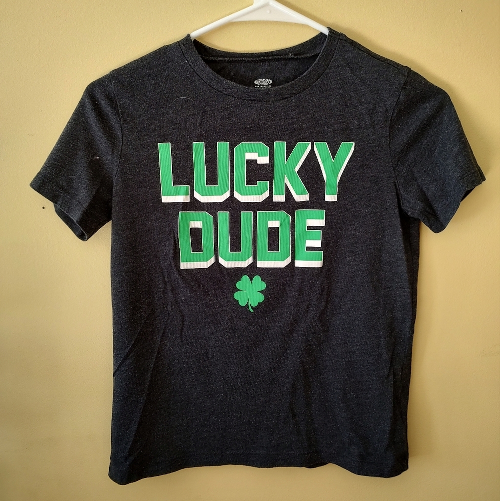 Old Navy lucky dude tee